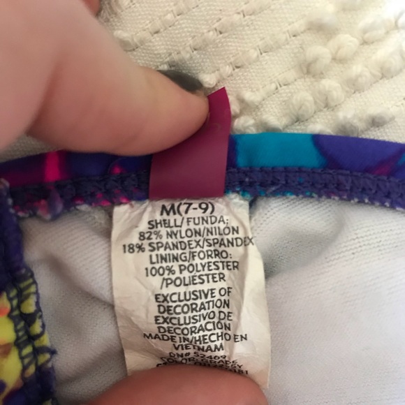 • Tie-Dye Print Bikini Top • - Picture 3 of 3